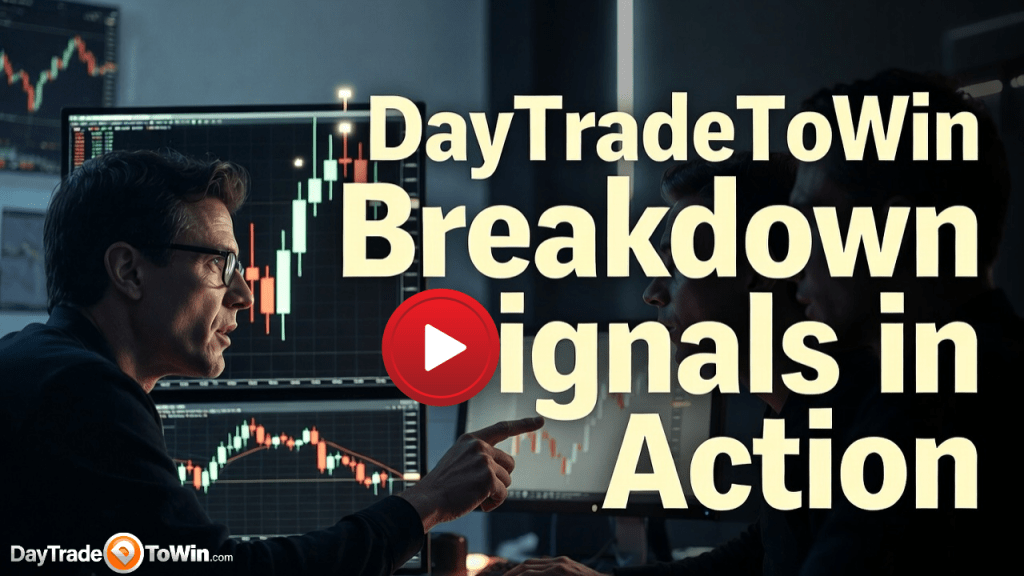 How DayTradeToWin Breakdown Signals in Action